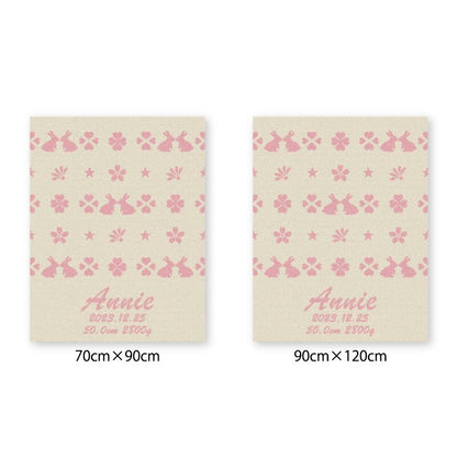 [うさぎ]AnniversaryBlanket オーガニック