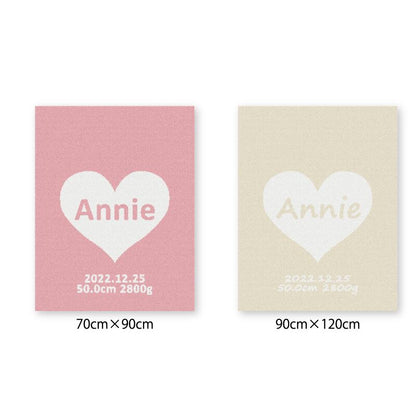 [ハート]AnniversaryBlanket オーガニック