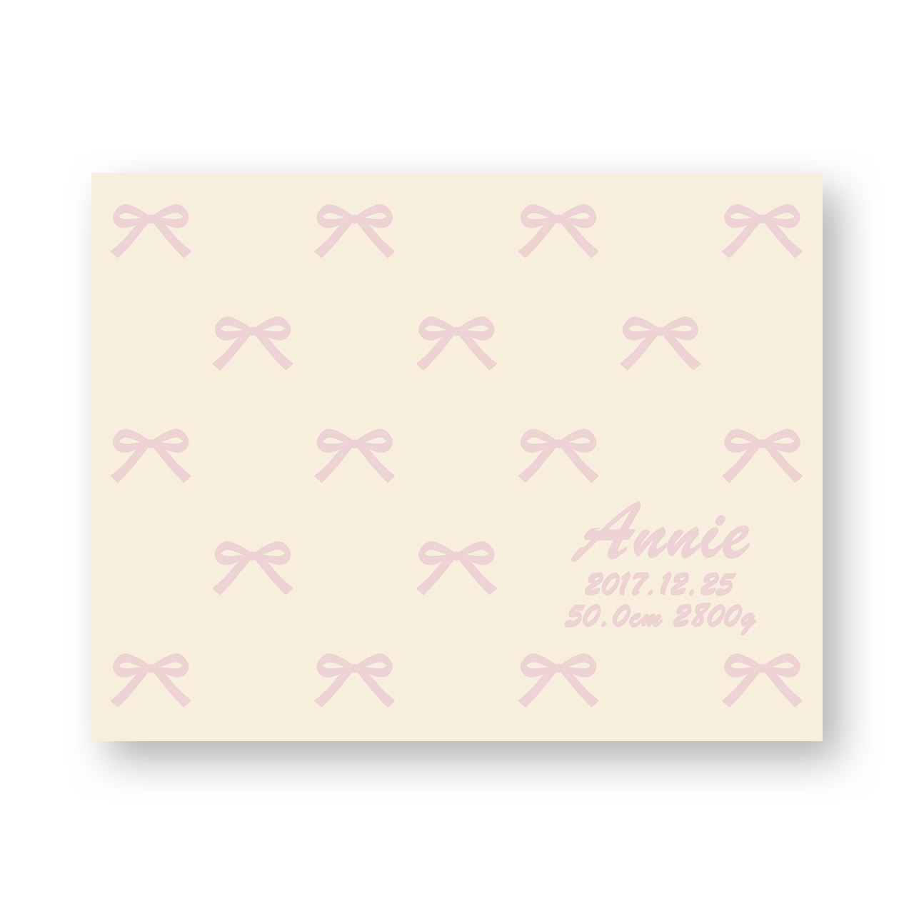 [Ribbon]AnniversaryBlanket オーガニック