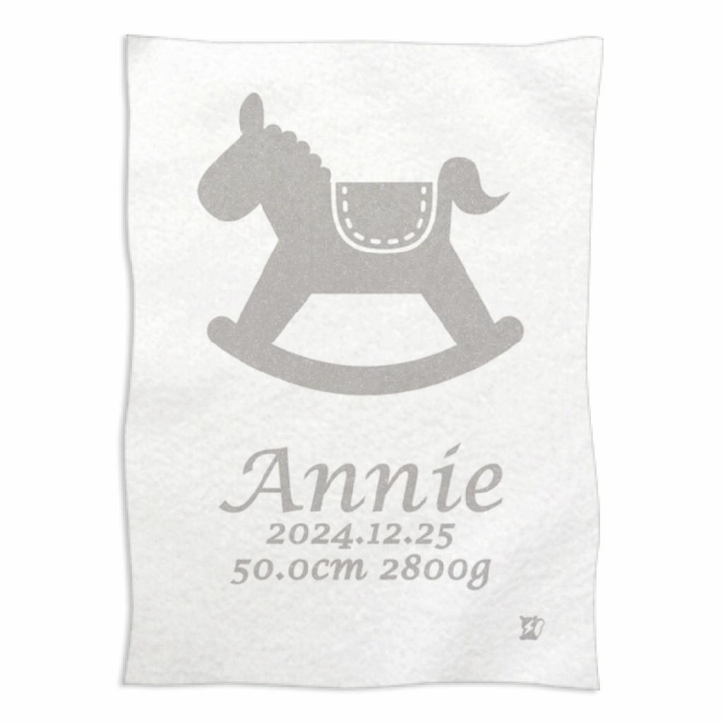 [rockinghorse]AnniversaryBlanket プリント