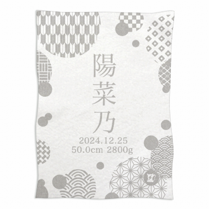[JapanesePattern]AnniversaryBlanket プリント