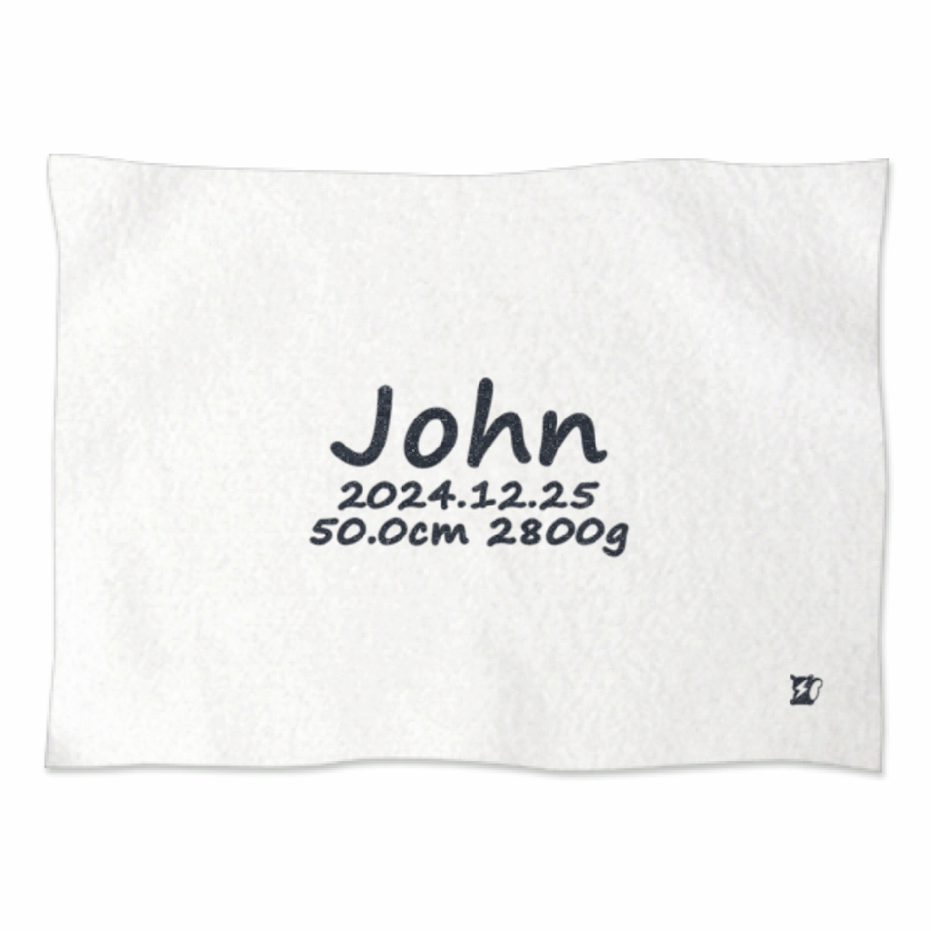 [simple]AnniversaryBlanket プリント