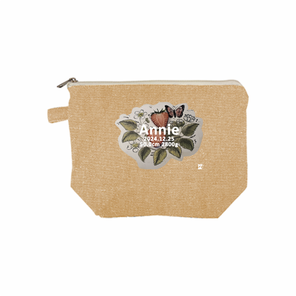 [Strawberry Pouch]AnniversaryBlanket プリント
