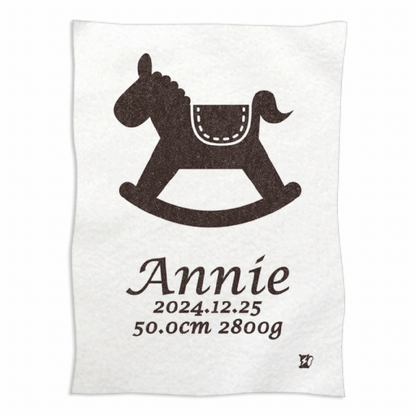 [rockinghorse]AnniversaryBlanket プリント