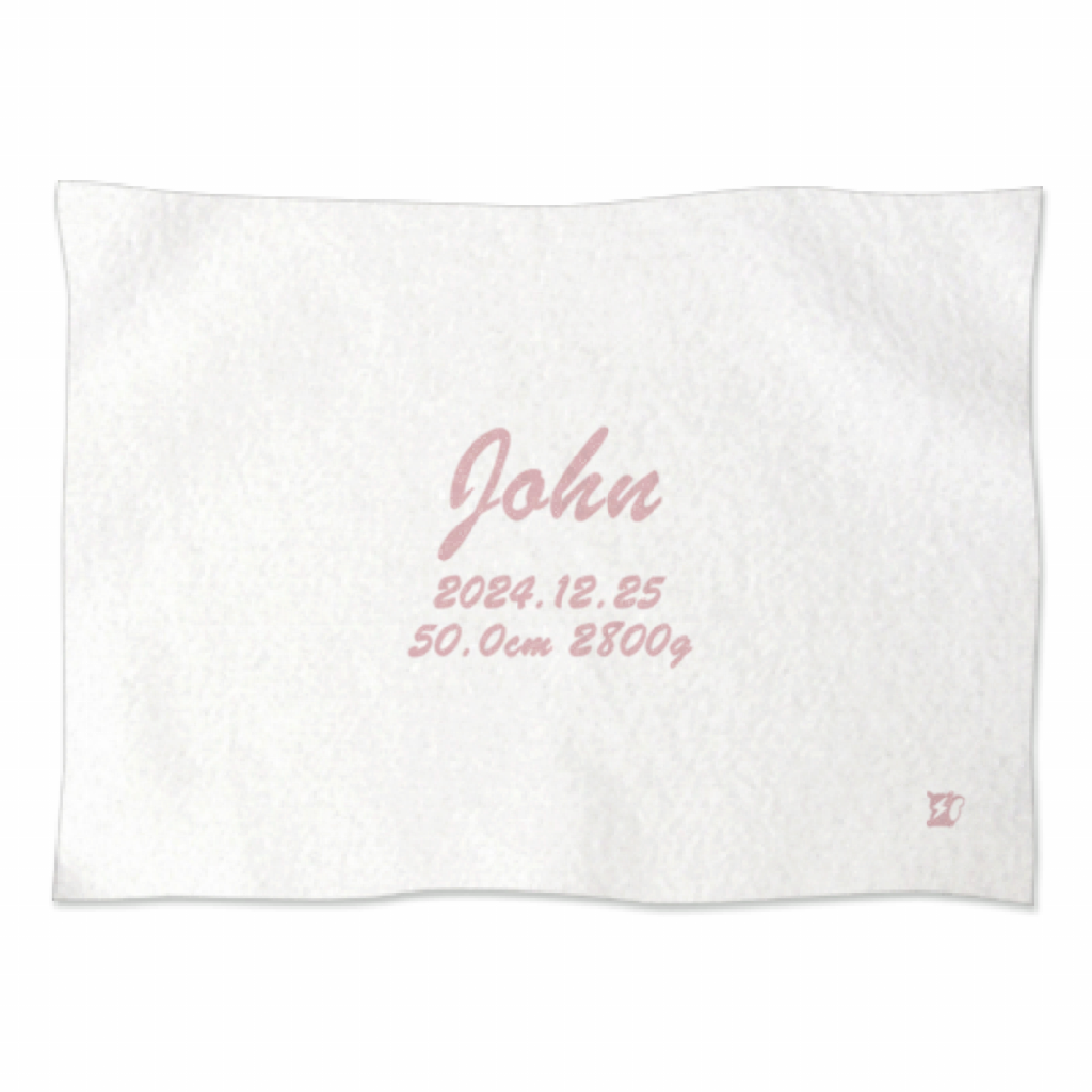 [simple]AnniversaryBlanket プリント