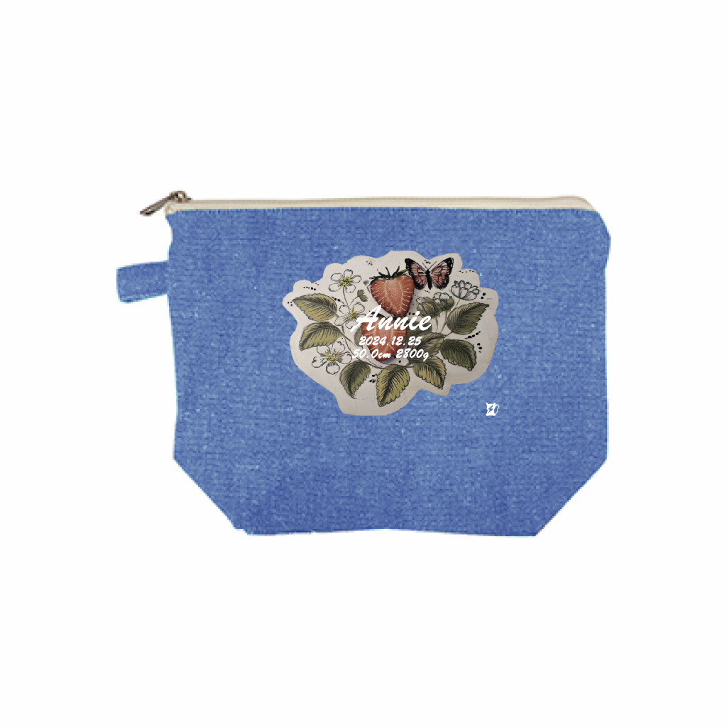 [Strawberry Pouch]AnniversaryBlanket プリント