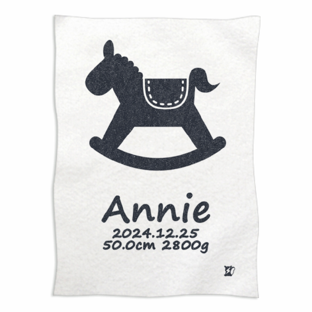 [rockinghorse]AnniversaryBlanket プリント
