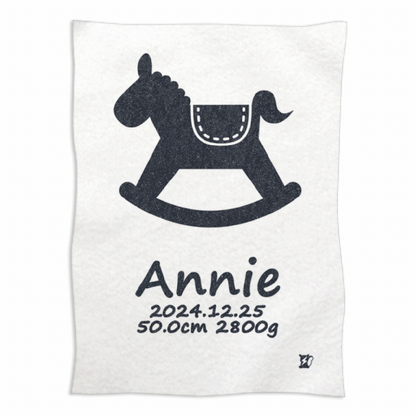 [rockinghorse]AnniversaryBlanket プリント