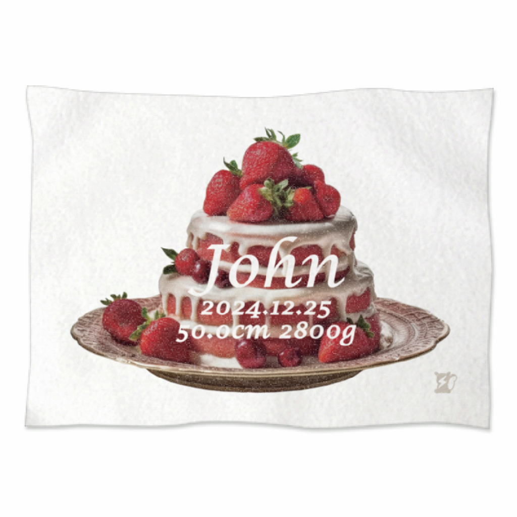 [cake]AnniversaryBlanket プリント